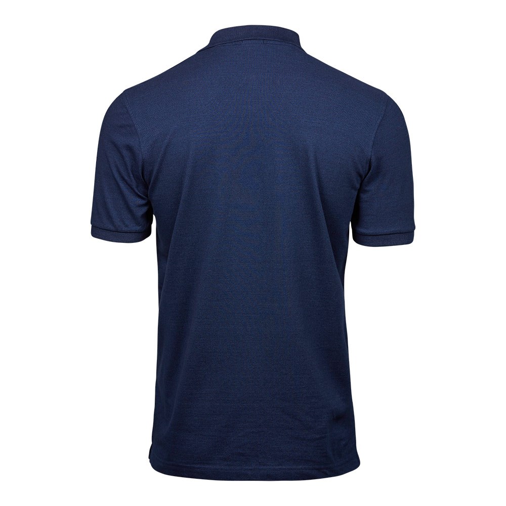 Luxury Stretch Polo, Denim, Men