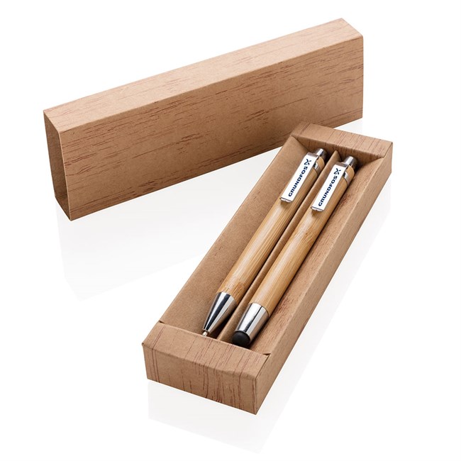 Pen Set In Bamboo